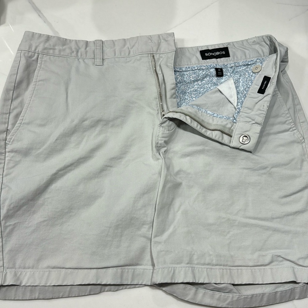 Bonobos - Off White Shorts - 7” inseam